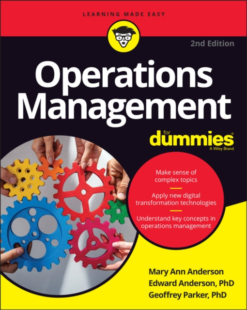 Binding: Paperback
Description: The plain language guide to getting things running smoothly in the world of business Operations management is all about efficiency and Operations Management For Dummies is all about efficiently teaching you what you need to know about this business hot topic.