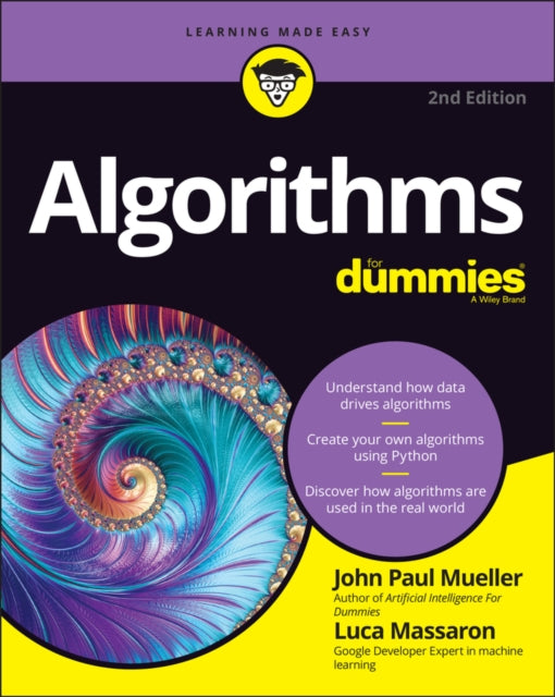 Massaron Luca - Algorithms For Dummies - Paperback