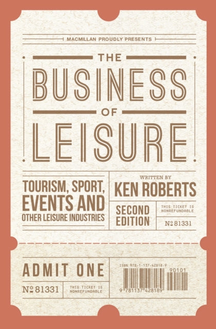 Binding: Paperback
Description: Whereas leisure was once treated as a social service a business culture has swept through what remains of the voluntary and public sectors today.