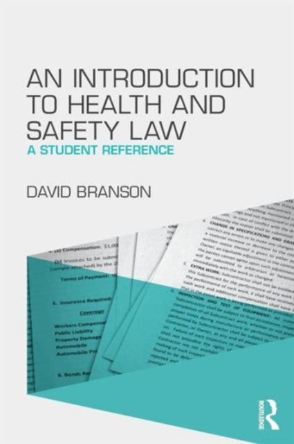 Binding: Paperback
Description: An Introduction to Health and Safety Law provides a clear concise overview of health and safety law in the United Kingdom.