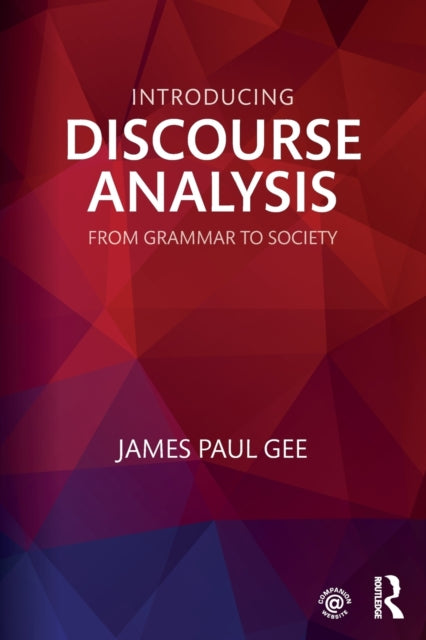 Binding: Paperback
Description: Introducing Discourse Analysis: From Grammar to Society is a concise and accessible introduction by bestselling author James Paul Gee to the fundamental ideas behind different specific approaches to discourse analysis or the analysis of language in use.