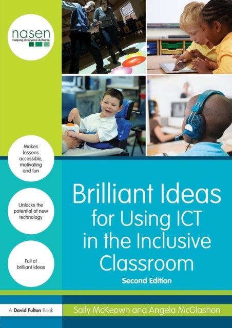 Binding: Paperback
Description: Runner up in Teach Secondary's Technology and Innovation Awards 2014 sponsored by Lego Brilliant Ideas for using ICT in the Inclusive Classroom provides lots of simple practical ideas showing teachers and support staff how they can use ICT to boost the achievement of all pupils.