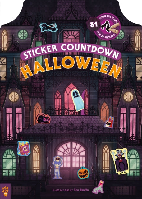 Dot Odd - Sticker Countdown Halloween - Hardcover
