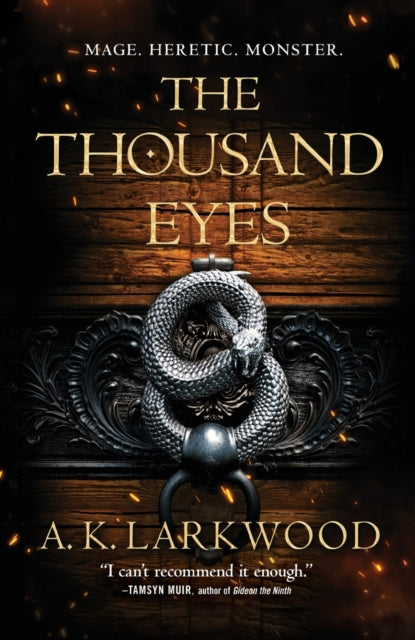 Binding: Paperback
Description: The sequel to A. K. Larkwood's stunning debut fantasy The Unspoken Name. The Thousand Eyes continues The Serpent Gates series perfect for fans of Jenn Lyons Joe Abercrombie and Ursula K. Le Guin. Just when they thought they were out.