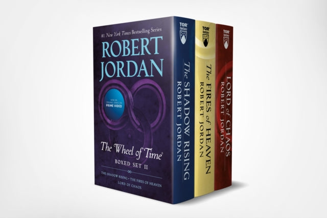 Wheel Of Time Premium Boxed Set Ii Books 4 - 6 (The Shadow Rising The Fires Of Heaven Lord Of Chaos)
