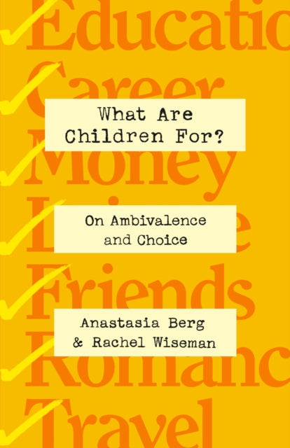 Binding: Hardcover
Description: A modern argument grounded in philosophy and cultural criticism about childbearing ambivalence and how to overcome it Becoming a parent once the expected outcome of adulthood is increasingly viewed as a potential threat to the most basic goals and aspirations of modern life.
