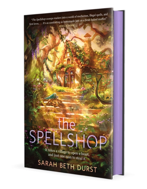 Binding: Hardcover
Description: An Indie Next pick! A gorgeous hardcover edition featuring lavender sprayed edges! The Spellshop is Sarah Beth Durst's romantasy debut a lush cottagecore tale full of stolen spellbooks unexpected friendships sweet jams and even sweeter love.