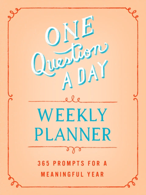 Chase Aimee - One Question A Day Weekly Planner 365 Prompts For A Meaningful Year - Paperback