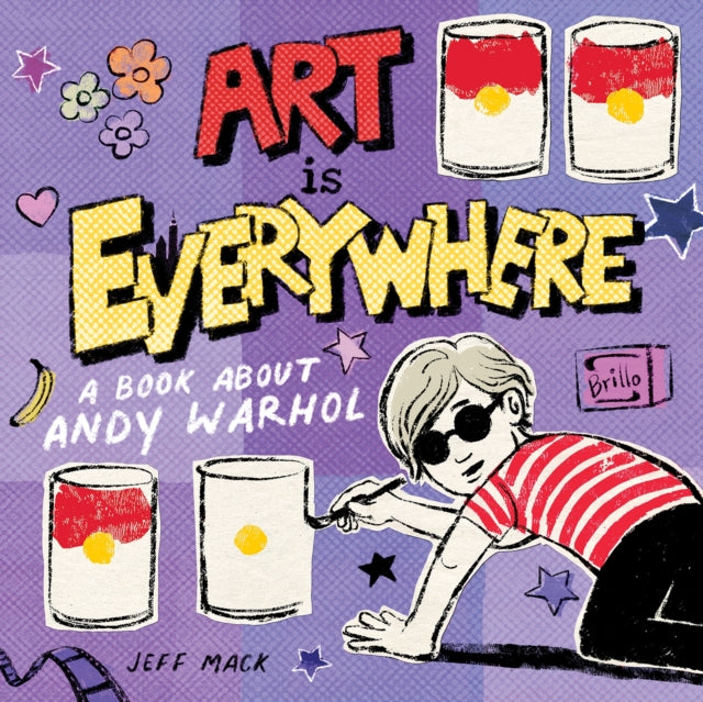 Binding: Hardcover
Description: This is the story of Andy Warhol and how his pop art took the world by storm. From drawing shoes for a shoe company to his Campbell's Soup cans and Marilyn Monroe prints Andy made art out of the everyday.