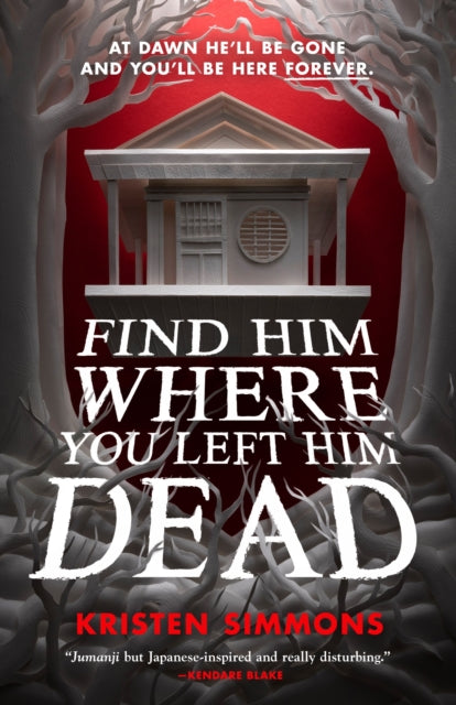 Binding: Paperback
Description: AT DAWN HE LL BE GONE AND YOU LL BE HERE Forever. Kristen Simmons's masterful breakout horror novel that's " Jumanji but Japanese - inspired" (Kendare Blake) about estranged friends playing a deadly game in a nightmarish folkloric underworld.