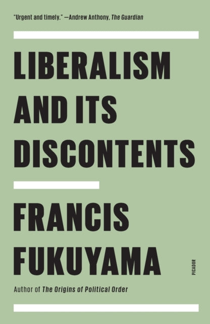 Binding: Paperback
Description: A short book about the challenges to liberalism from the right and the left by the bestselling author of The Origins of Political Order Classical liberalism is in a state of crisis.