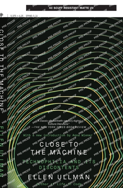 Binding: Paperback
Description: When Ellen Ullman's memoir of her life as a software engineer was published in 1997, it was greeted as a revelatory meditation on the dawn of the digital era.