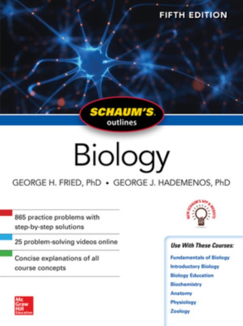 Binding: Paperback
Description: Tough Test Questions? Missed Lectures? Not Enough Time? Fortunately there's Schaum s. More than 40 million students have trusted Schaum's to help them succeed in the classroom and on exams. Schaum's is the key to faster learning and higher grades in every subject.