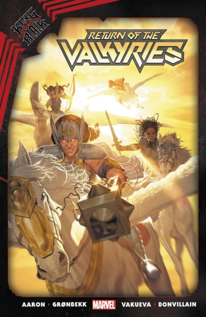 Binding: Paperback
Description: Once there was an entire army of Valkyries but now Jane Foster is the only one. And when Knull and his symbiote horrors come to Earth all Jane sees when she looks at our big blue planet is a vision of death.