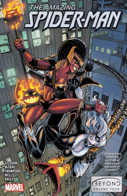 Binding: Paperback
Title: Amazing Spider - Man: Beyond Vol. 4
Author(s): Marvel Comics
Publisher: Marvel Comics
Barcode: 9781302932596
Pages: 168 Pages, 168 Illustrations, Unspecified
Publication Date: 5/17/2022
Category: Graphic Novels: Superheroes & Super-Villains