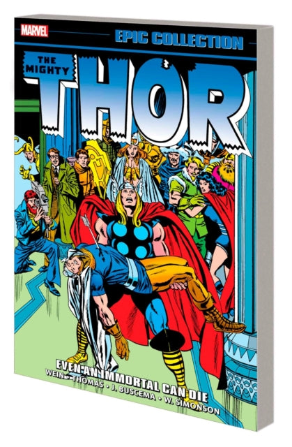 Binding: Paperback
Description: When writer Len Wein is joined by all - time great Thor artist Walter Simonson there's no question that what's in store will be legendary! Odin has disappeared. Asgard needs its All - Father so Thor ventures across the vastness of space to find him.