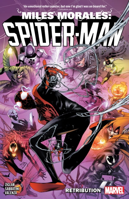 Binding: Paperback
Description: The continuing adventures of Miles Morales the greatest super hero sensation of the 21st century! In the wake of Gang War Spider - Man needs to rest. New York City needs to heal.