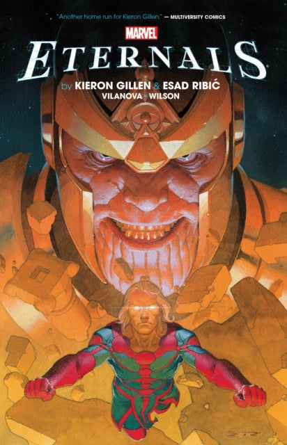 Binding: Paperback
Description: Superstar writer Kieron Gillen's thrilling reinvention of Earth's godlike protectors the Eternals collected in a single volume! Never die never win. What's the point of an endless battle? For millions of years one hundred Eternals have roamed the Earth secret protectors of humanity.