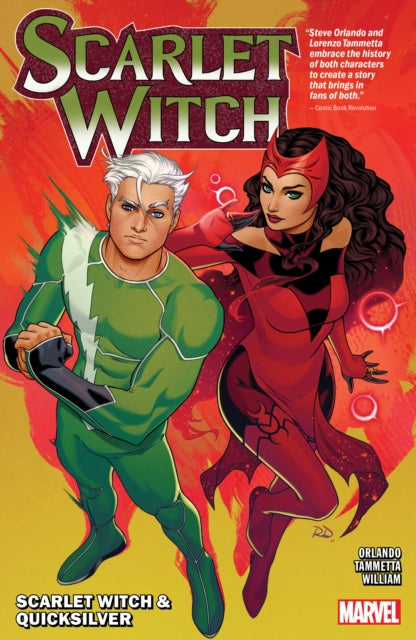 Binding: Paperback
Description: Celebrating the 60th anniversary of Marvel's super - powered Avenger siblings the Scarlet Witch and Quicksilver are back in a series of their very own! Wanda and Pietro Maximoff have been mighty heroes Avengers and sometimes even villains.