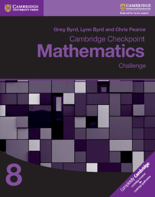 Binding: Paperback
Description: Written by well - respected authors the Cambridge Checkpoint Mathematics suite provides a comprehensive structured resource which covers the full Cambridge Secondary 1 Mathematics framework in three stages.