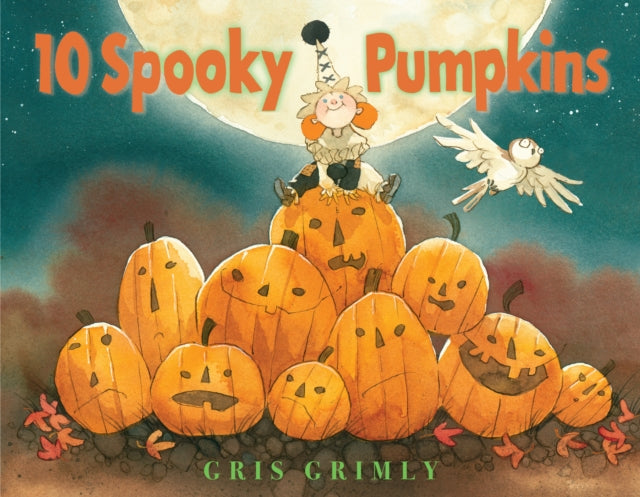 Binding: Hardcover
Description: Join celebrated creator Gris Grimly in this spooky countdown as one little girl ventures out into the night for an unforgettable Halloween adventure! 10 little pumpkins sitting in a line looking for a cat and they found nine. The wind said Swoosh and the gate went Creak.