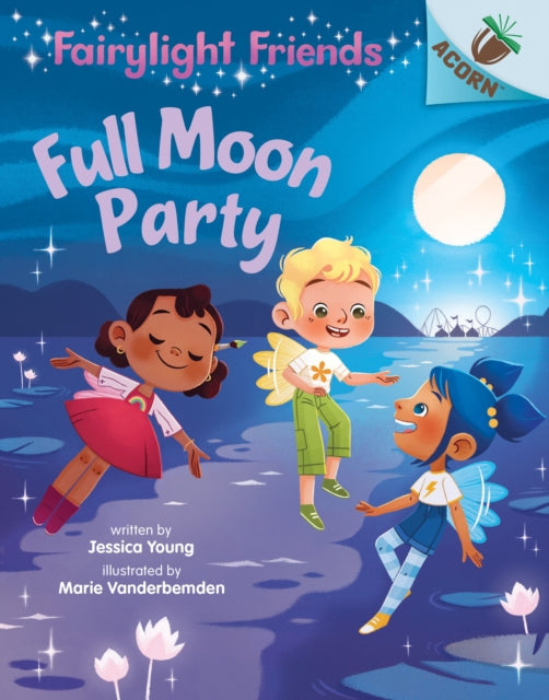 Binding: Hardcover
Description: Travel to a magical moonlit party with fairy friends Ruby Iris and Pip in this wondrous early reader series! Pick a Book. Grow a Reader! This series is part of Scholastic's early reader line Acorn aimed at children who are learning to read.