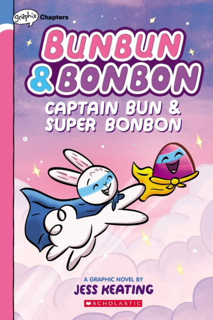 Binding: Paperback
Description: Best friends Bunbun and Bonbon discover their superhero alter egos in this adorable series from Graphix Chapters. Get drawn into reading with Graphix Chapters! Graphix Chapters are ideal books for beginning and newly independent readers aged 6 - 8.