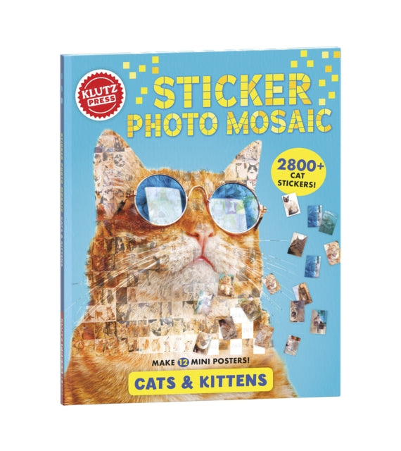 Binding: Collectible And Gift Editions
Description: Everything you need to create twelve paw - some cat & kitten photo mosaics! Create 12 mini posters with a fun search - and - find activity by matching tiny stickers featuring hundreds of adorable cats and kittens! Simply pick out a mosaic you would like to create.