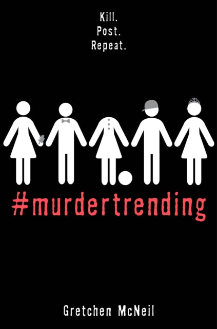 Binding: Paperback
Description: Select Guide Rating
Title: # Murdertrending
Author(s): Mcneil Gretchen
Publisher: Disney Book Publishing Inc.
Barcode: 9781368013703
Pages: 352 Pages
Publication Date: 7/9/2019
Category: General Fiction (Children's / Teenage)