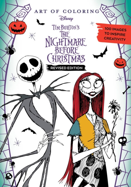 Disney Books - Art Of Coloring: Disney Tim Burton's The Nightmare Before Christmas - Paperback