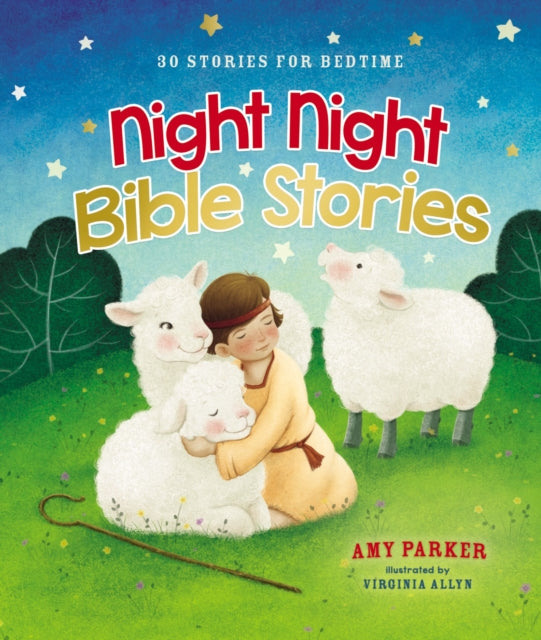 Binding: Hardcover
Description: Before you say good night snuggle your kids cozy close and enjoy favorite Bible stories for bedtime.