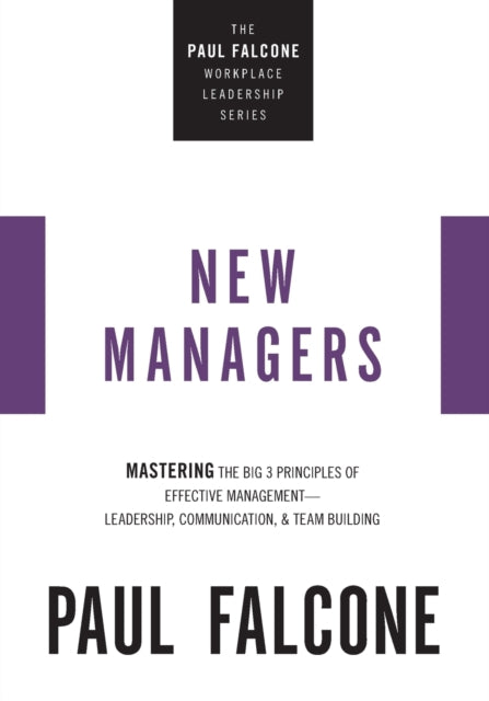Binding: Paperback
Description: Master YOUR ROLE AS AN Effective Manager An accessible and practical quick - guide that will help you develop your skills as a manager from Paul Falcone author of 101 Difficult Conversations to Have With Your Employees and renowned HR and leadership expert.