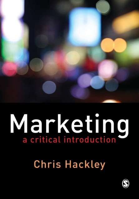 Binding: Paperback
Description: ` I see this book as an important addition to the marketing literature. A weakness in critical approaches to marketing is that they are often not made easily accessible to undergraduate students.