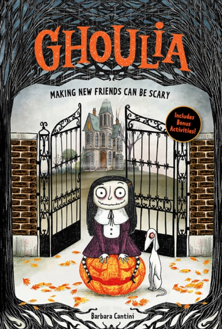Binding: Hardcover
Description: Ghoulia is the first book in a young readers illustrated series about a zombie girl seeking friendship from author/artist Barbara Cantini. Ghoulia lives in Crumbling Manor with her Auntie Departed and spends most of her time playing with Tragedy her beloved albino greyhound.