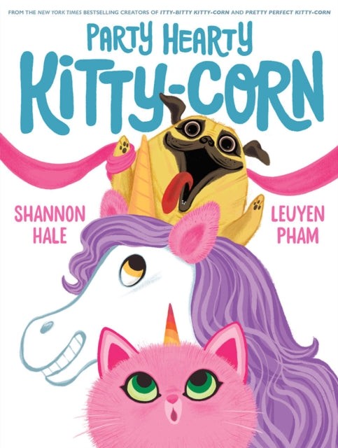Binding: Hardcover
Description: From the bestselling Itty - Bitty Kitty - Corn creators Shannon Hale and Le Uyen Pham comes another heartwarming and hilarious Kitty and Unicorn story about feeling like a third wheel and the enduring magic of true friendship Kitty has a grand idea.