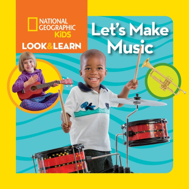 Binding: Hardcover
Description: Drumroll please! This next book in this lively board book series introduces young children to a variety of musical instruments by "looking " to grasp the concept then "learning " to find out more.