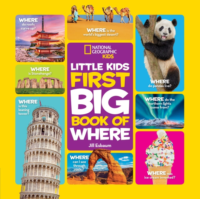 Binding: Hardcover
Description: Preschoolers are full of " Where?" questions and this next book in the best - selling Little Kids First Big Book series is full of fascinating and often surprising answers for them. This charming reference book zeroes in on location location location.