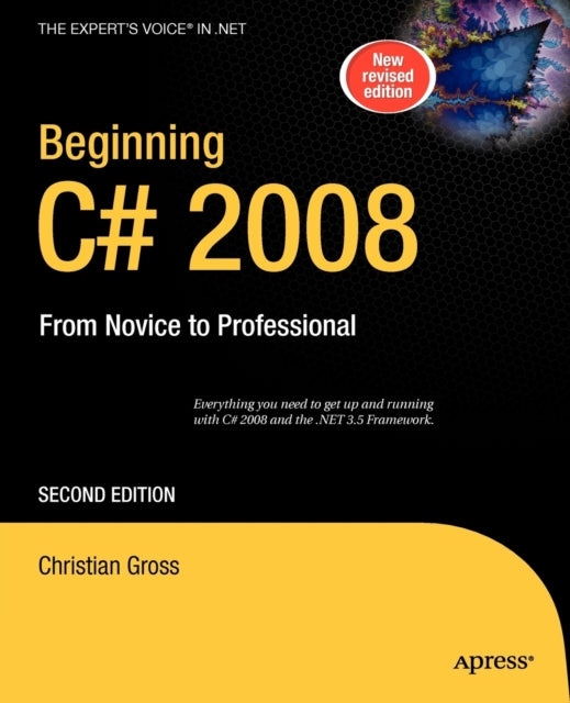 Binding: Paperback
Description: This book is for anyone who wants to write good C# code even if you have never programmed before. Writing good code can be a challenge there are so many options especially in a . NET language like C#.