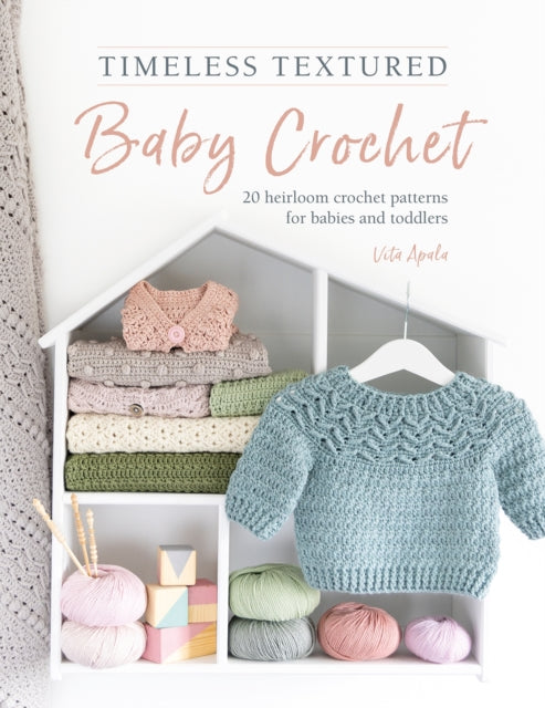 Binding: Paperback
Description: Crochet an heirloom layette with this exquisite collection of 20 patterns.