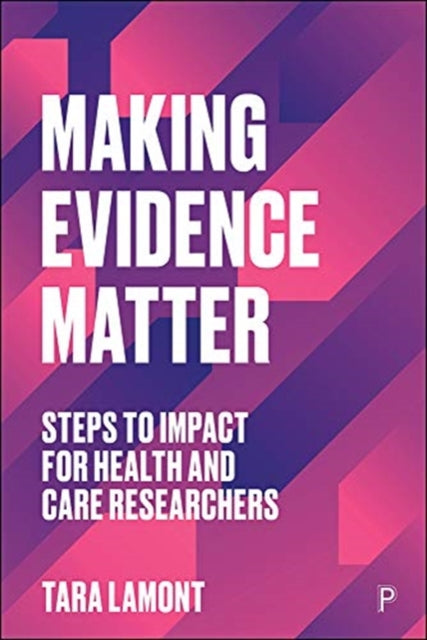 Binding: Paperback
Description: EPDF and EPUB available Open Access under CC - BY - NC - ND licence. Written by a leading expert in the field this practical and accessible book is an essential guide to knowledge exchange impact and research dissemination in health and social care.
