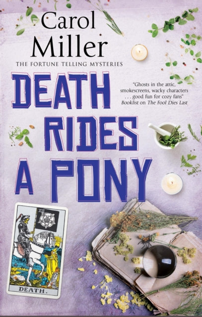 Binding: Paperback
Description: The second entry in the fun - filled The Fortune Telling Mysteries series sees the Bailey sisters offering light - hearted fortune telling for charity that soon turns deadly. Sisters Hope and Summer Bailey run Bailey's Boutique a mystic shop in Asheville North Carolina.