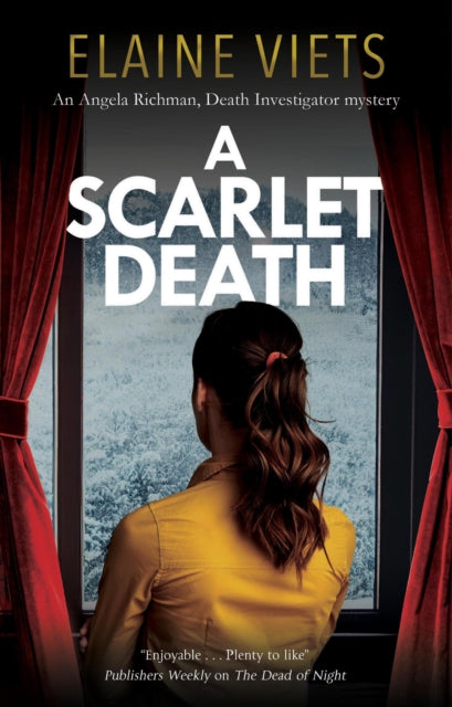 Viets Elaine - A Scarlet Death - Hardcover