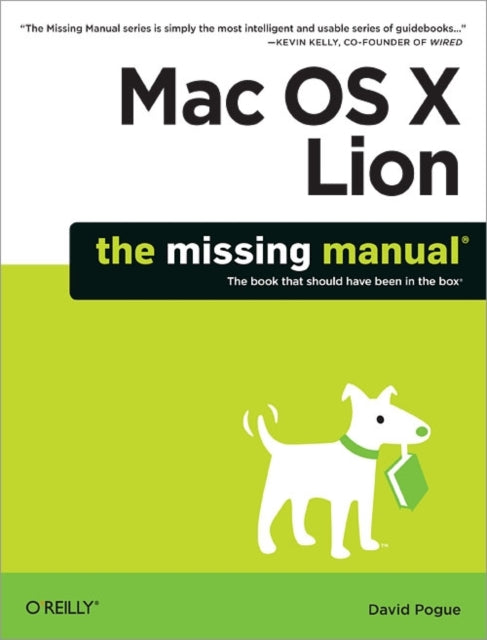 Binding: Paperback
Description: With Lion Apple has unleashed the most innovative version of Mac OS X yet - and you'll learn all about it with David Pogue's meticulous Missing Manual. Mac OS X 10.