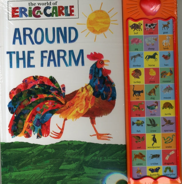 Pi Kids - World Of Eric Carle: Around The Farm Sound Book - Hardcover