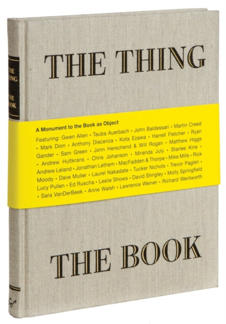 Binding: Hardcover
Description: What exactly is a book? This wildly inventive and thought - provoking volume asks that question of more than 30 of today's top creative visionaries from Ed Ruscha to Miranda July John Baldessari to Jonathan Lethem.