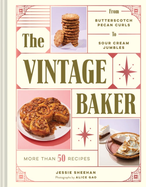 Binding: Hardcover
Description: This keepsake cookbook features fetching retro patterns and illustrations luscious photography an embossed foil cover and surprise! a tiny authentically vintage booklet inside.