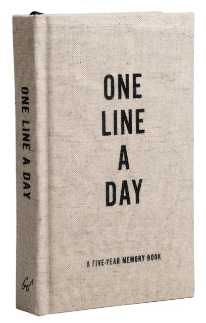 Binding: Notebooks, Journals, And Diaries
Description: The bestselling One Line a Day journal series has sold over 3 million copies! This handsome edition of the classic memory - keeper features a rich oatmeal - colored canvas cover and striking metallic page edges .