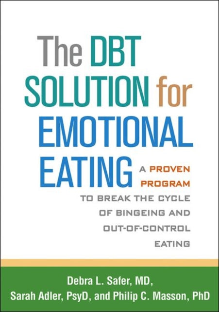 Binding: Paperback
Description: Eating can be a source of great pleasure - - or deep distress. If you've picked up this book chances are you're looking for tools to transform your relationship with food. Grounded in dialectical behavior therapy (DBT) this motivating guide offers a powerful pathway to change. Drs.