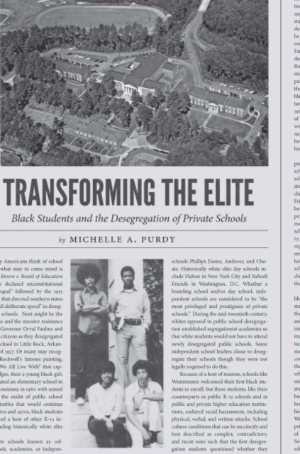Binding: Hardcover
Description: When traditionally white public schools in the South became sites of massive resistance in the wake of the Supreme Court's Brown v.