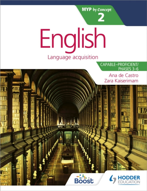 Barrus Stephanie - English For The Ib Myp 2 (Capable Proficient/ Phases 3 - 4; 5 - 6): By Concept - Paperback